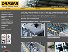 Tablet Screenshot of drasar.cz